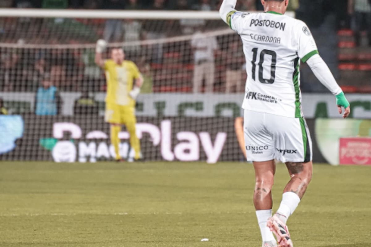 De Cardona a Armani, el saludo por el golazo anotado por el 10 de Atlético Nacional de Medellín