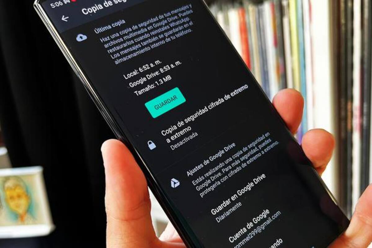 De esta manera podrás saber si guardaste tu copia de seguridad antes de eliminar el mensaje de WhatsApp