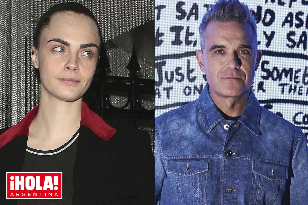 De estreno. Cara Delevingne y Robbie Williams debutaron con sus nuevos proyectos profesionales: la actriz y modelo en teatro, y el cantante con su muestra de arte.