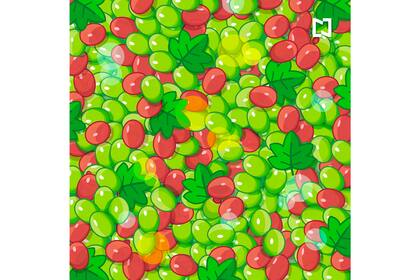 De forma y colores similares, las aceitunas se distinguen por su relleno