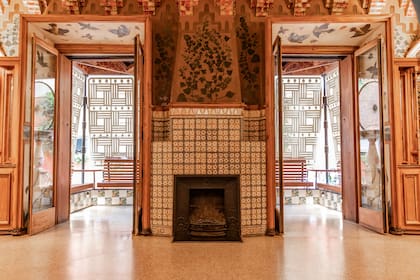 El interior de la Casa Vicens