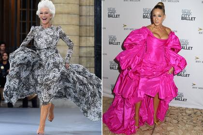 De Helen Mirren, divertida, en París a Sarah Jessica Parker, muy llamativa, en Nueva York