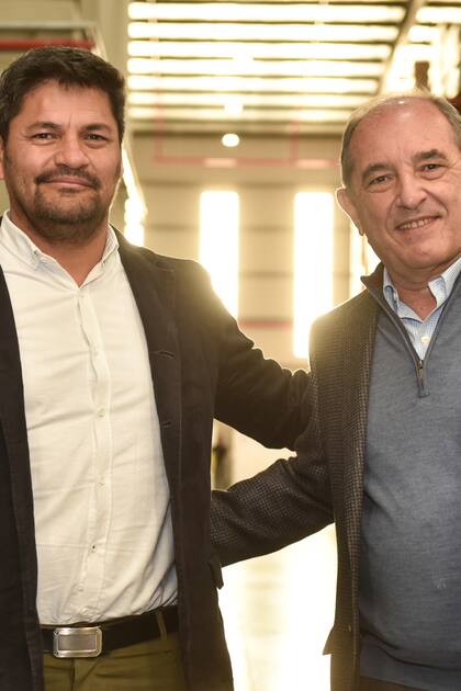 Miguel Angel López y Jorgue Luis Borge: de jefe y empleado a colegas empresarios