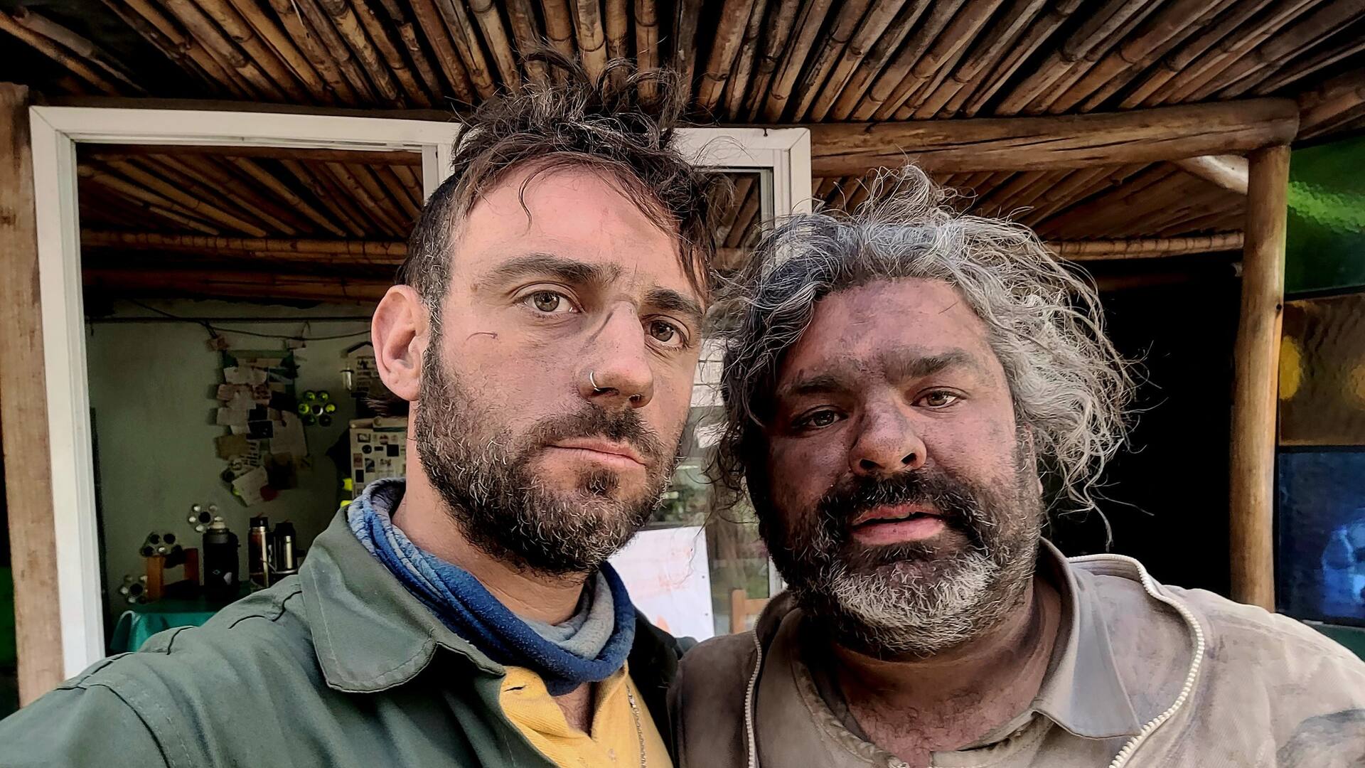 De izquierda a derecha: Augusto Galeppi y Lautaro Burgos