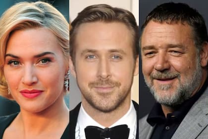 De Kate Winslet, Ryan Gosling y Russell Crowe fueron algunos de los actores que desarrollaron nuevos talentos para sus películas (Foto: Archivo)
