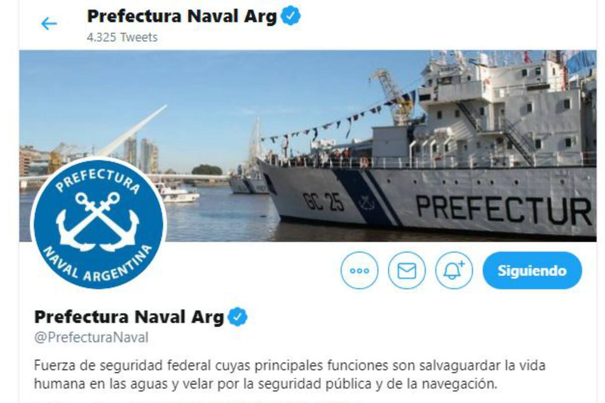 De la cuenta de la fuerza de seguridad también se emitió un mensaje a Patricia Bullrich y se difundieron fichas de policías