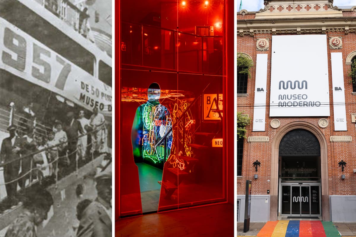 De la muestra flotante en el barco Yapeyú a la sede de San Telmo, con una parada destacada de la "Menesunda" de Minujín en Copenhague