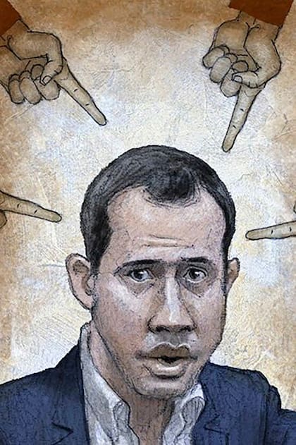 Juan Guaidó en el ojo de la tormenta