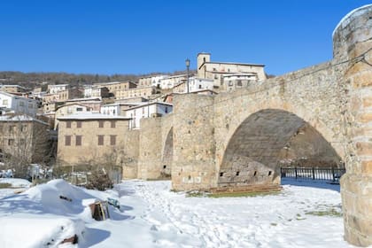 De las cosas más complicadas para adaptarse en Villoslada es el frío, que invierno es extremo.