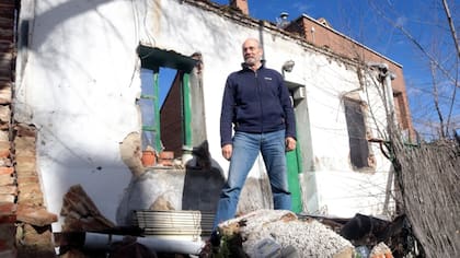 De lo que fue Cerro Belmonte aún quedan algunas pocas casas en pie y otras, como la de la imagen, en ruinas