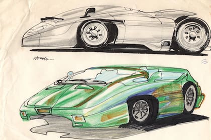 De los prototipos futuristas a su amado Mercedes-Benz, un viaje sentimental por la fascinación de Spinetta con el diseño automotriz