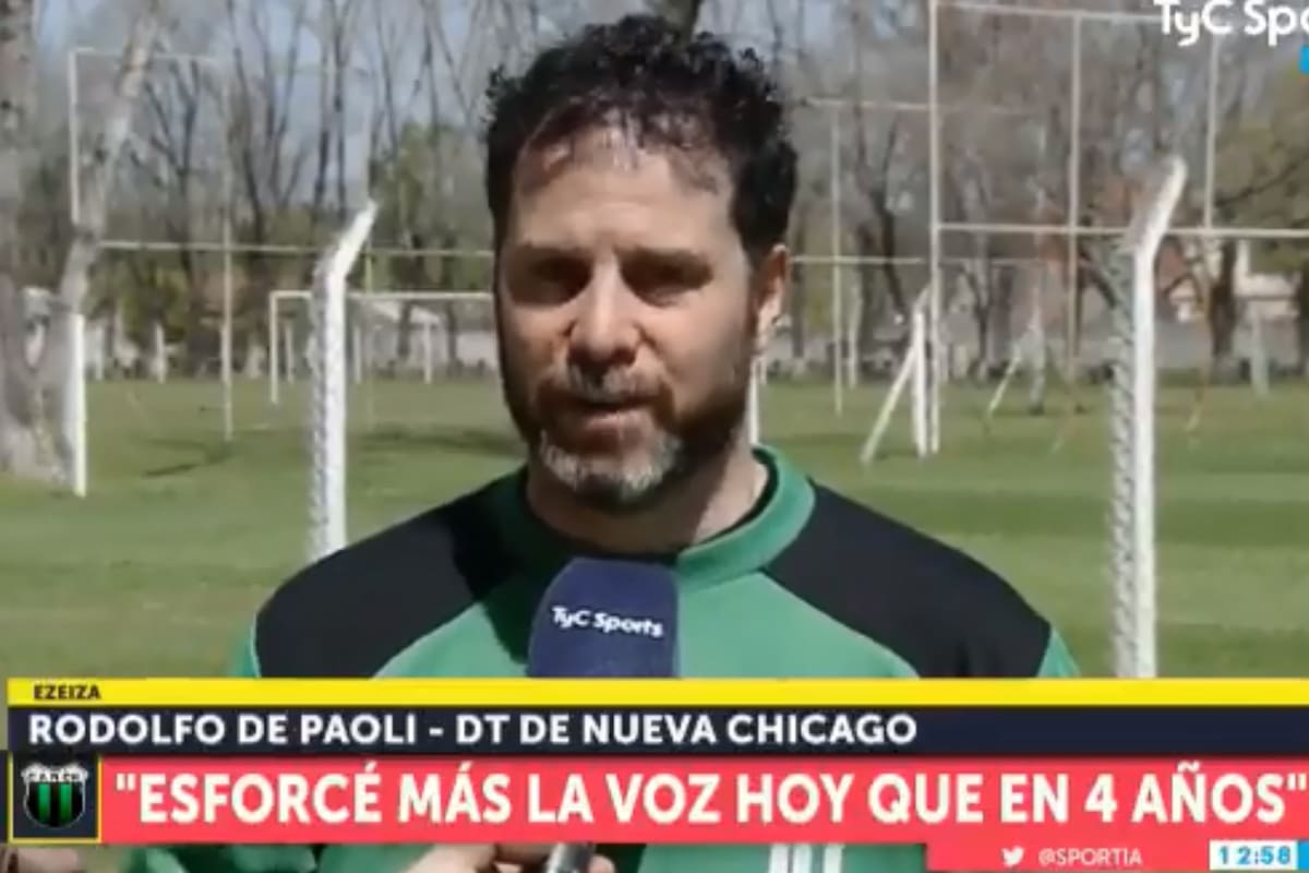 De Paoli, nuevo entrenador de Chicago.