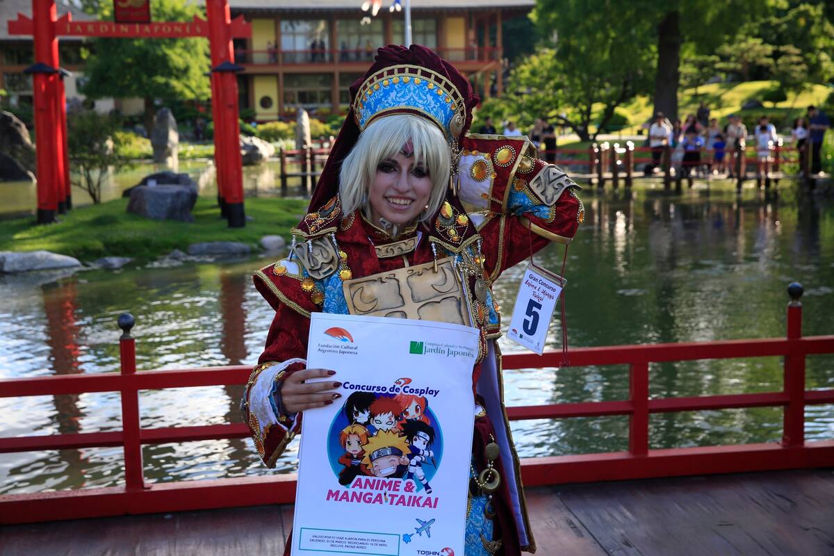 De Paternal a Japón: ganó un concurso de cosplay y cumplirá su sueño de viajar