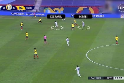 De Paul y Messi, dos de las claves positivas en la clasificación de la selección argentina para la final de la Copa América