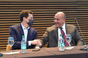De Pedro y Manzur, hoy en el CCK, con dirigentes cordobeses