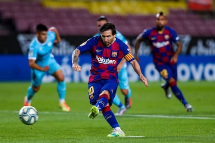 De penal convirtió el segundo gol en el triunfo 2-0 de Barcelona sobre Getafe