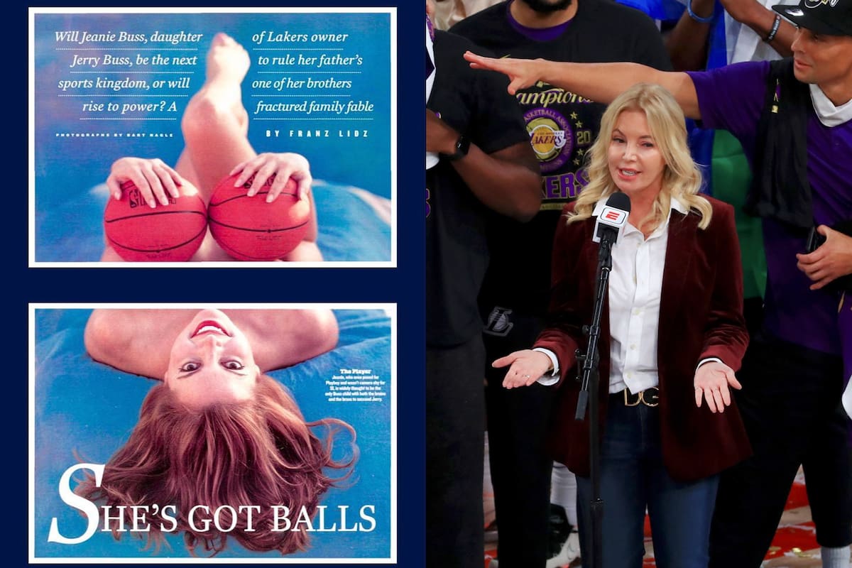 De posar para Playboy a dueña de Los Angeles Lakers: cómo Jeanie Buss se convirtió en la mujer más poderosa del deporte en EEUU