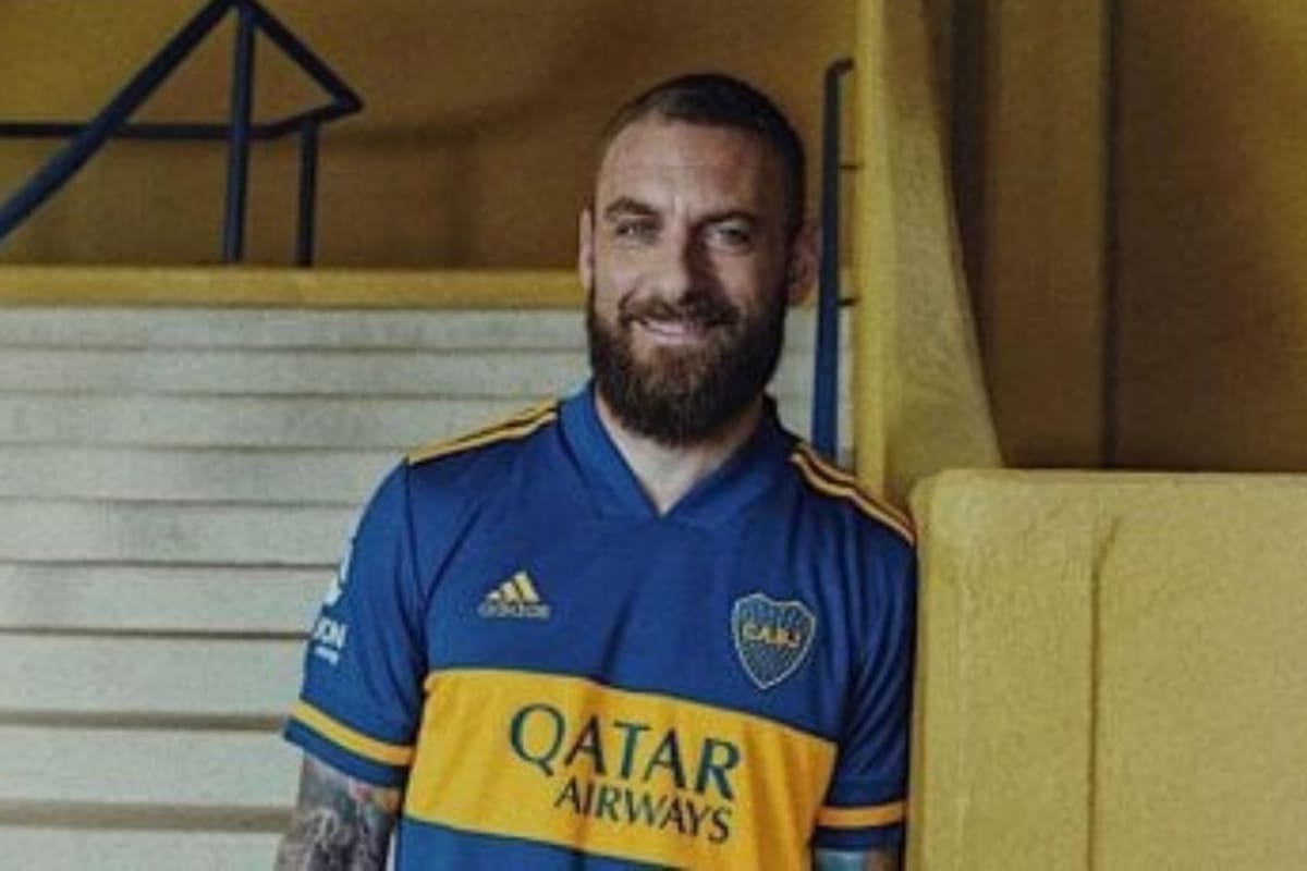 De Rossi, una de las caras de las gráficas de Boca para la nueva camiseta