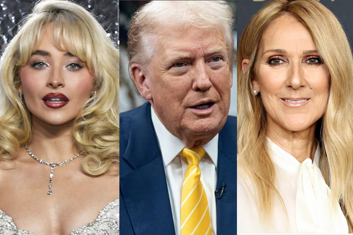 De Sabrina Carpenter a Céline Dion, los artistas que rechazaron que su música sea usada por la administración de Donald Trump