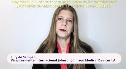 De Samper grabó un mensaje para los empresarios locales