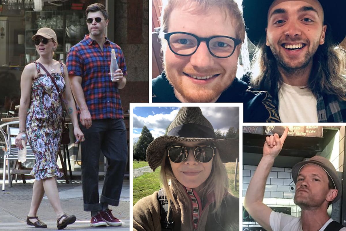 De Scarlett Johansson pasando por Ed Sheeran, Michelle Pfeiffer y Neil Patrick Harris, son varios los famosos que eligieron nuestro país para veranear y descansar