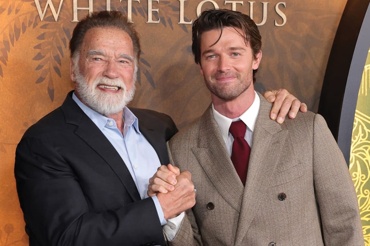“De tal palo, tal astilla”: el polémico comentario de Arnold Schwarzenegger al ver a su hijo Patrick desnudo en The White Lotus