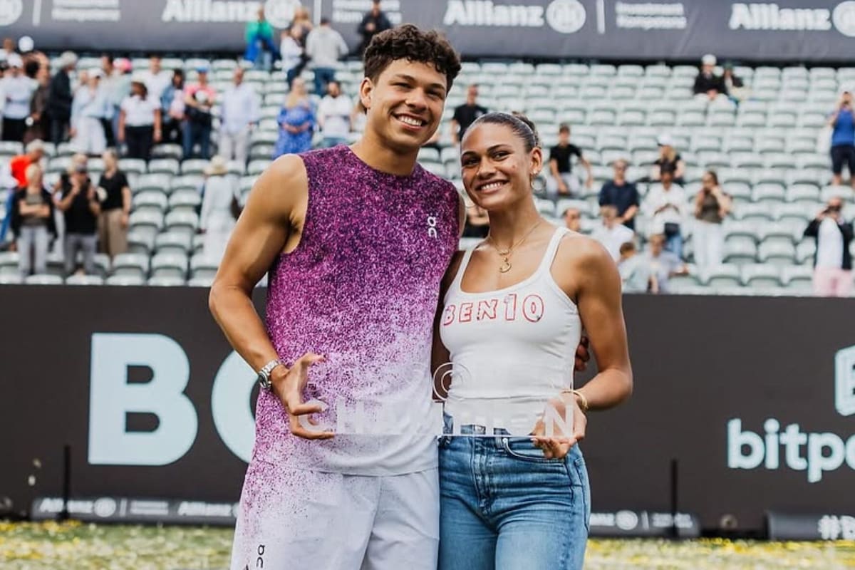 De un mensaje directo en Instagram al US Open: el romance de elite entre Ben Shelton y la heredera del apellido Rodman