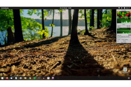 De un vistazo, GKrellm muestra en Linux la actividad del disco, uso del CPU, temperaturas en los núcleos del microprocesador, actividad de la red, consumo de memoria, carga de la batería y tiempo de encendido, entre otros datos