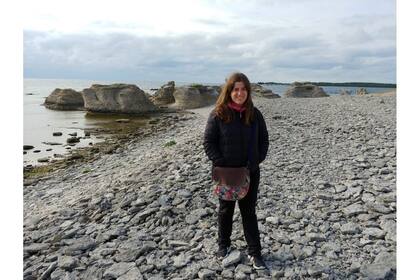 De visita en la isla de Gotland. "Lo que más me gusta de vivir acá es la relación entre el trabajo y el tiempo libre"