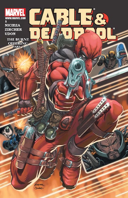 Deadpool, una de las creaciones más conocidas de Fabián Nicieza para Marvel, que luego fue llevado al cine
