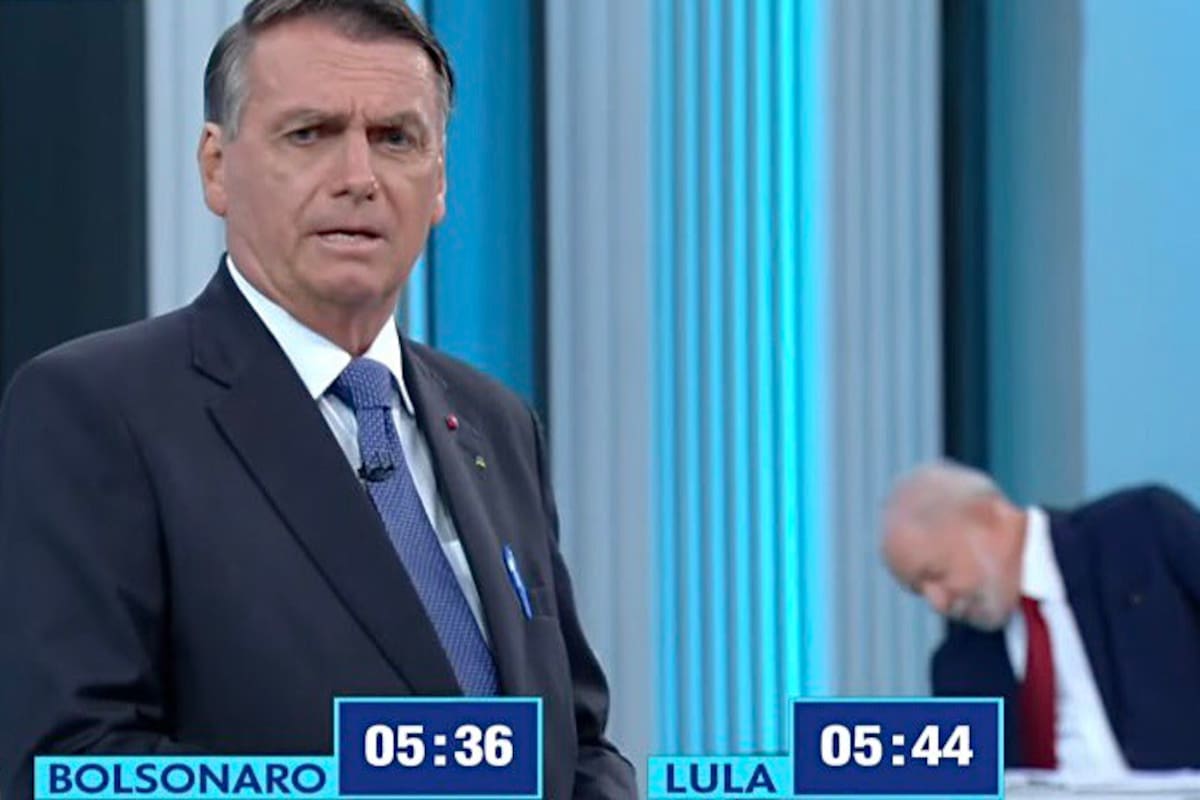 Debate de Lula y Bolsonaro