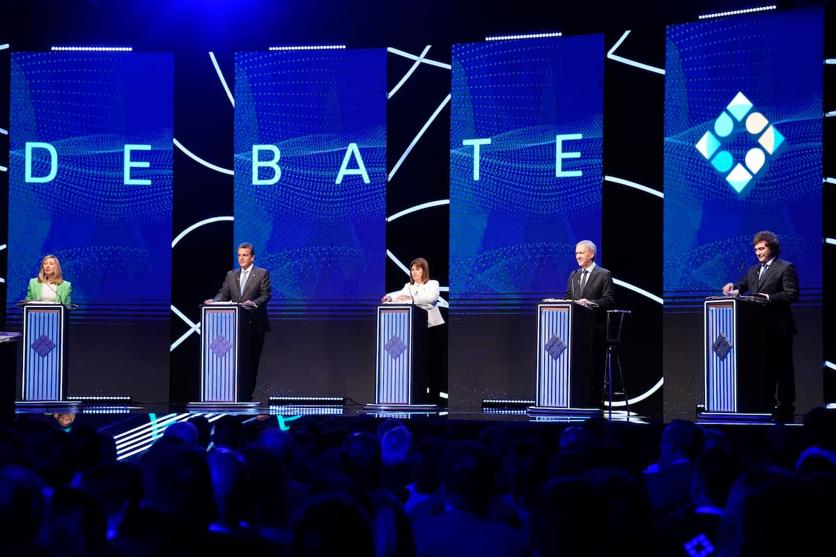 Debate Presidencial 2023 en Santiago del Estero.