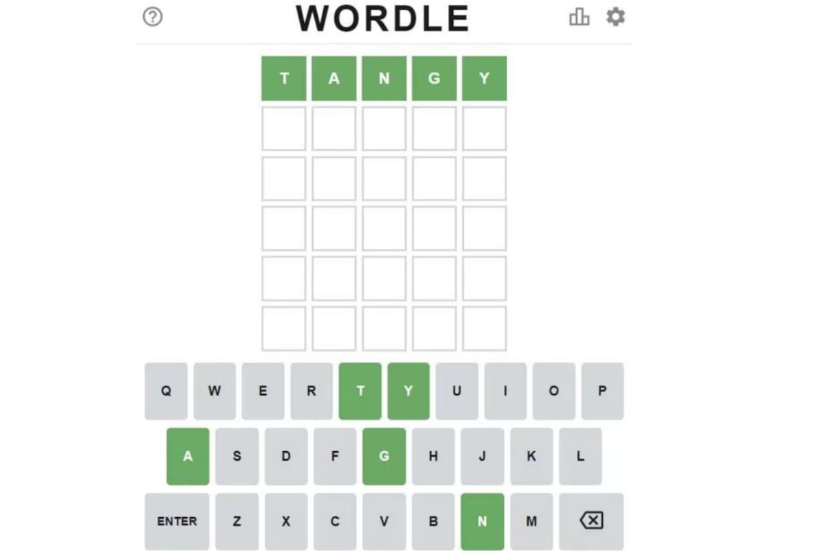 Debes adivinar una palabra de cinco letras todos los días