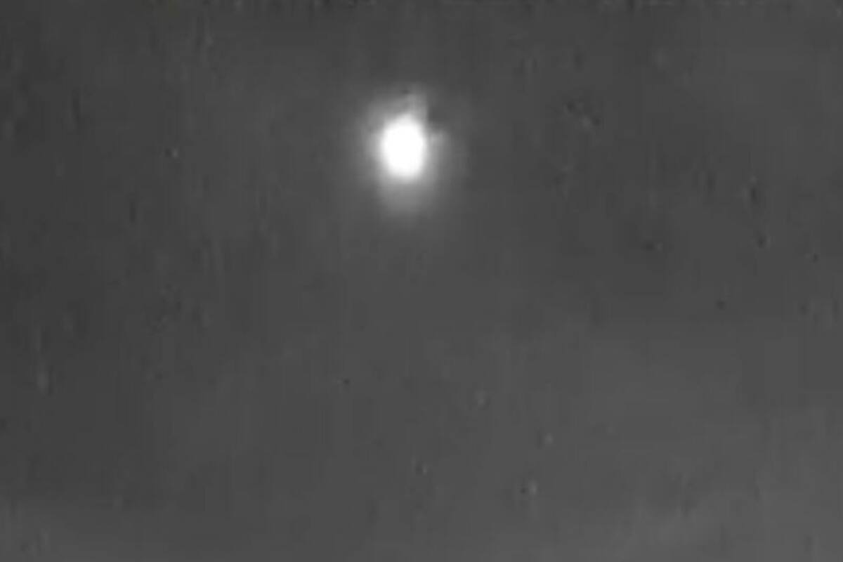 Debido a su gran luminosidad pudo verse desde todo el sur y centro del país