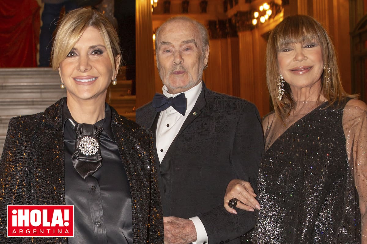 Debora Plager, Gino Bogani y Mora Furtado