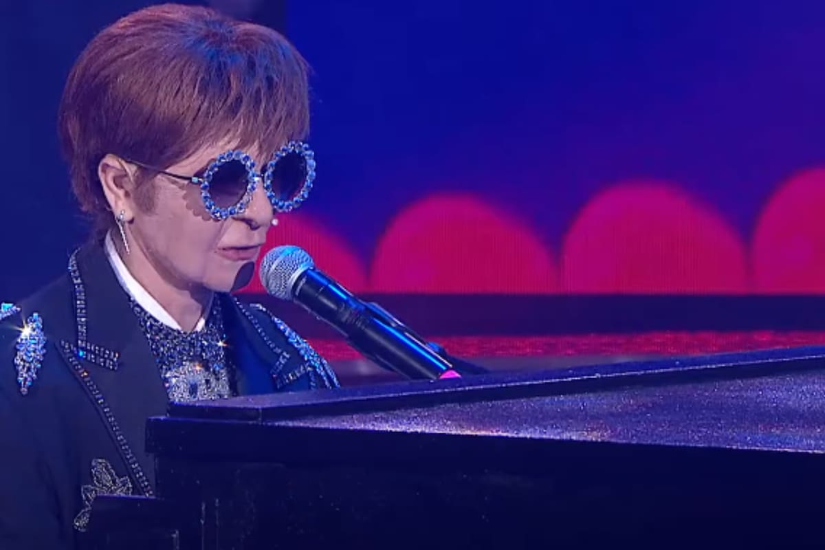 Débora Pláger imitó a Elton John y cautivó al jurado del certamen