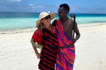 Deborah Babu es una estadounidense que encontró el amor muy lejos de casa, en Tanzania, con un hombre 30 años menor