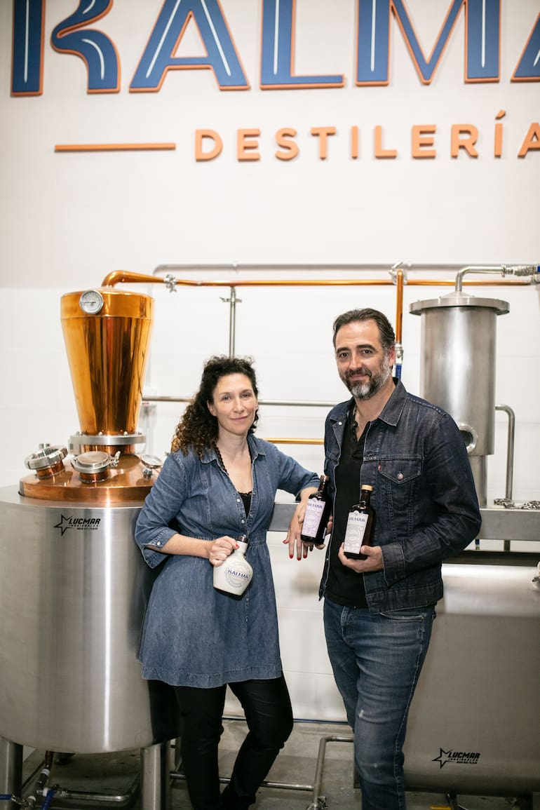 Déborah Sabsay y Pablo Apodaca