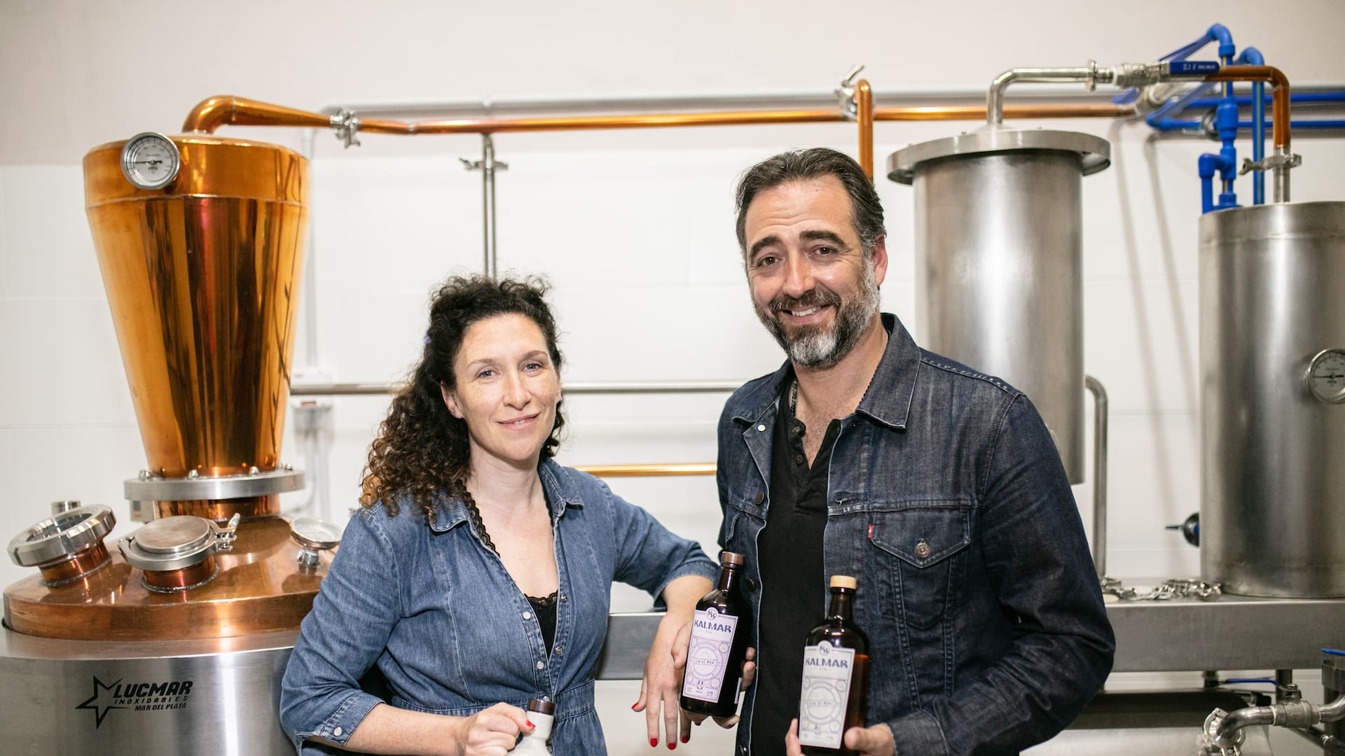 Déborah Sabsay y Pablo Apodaca