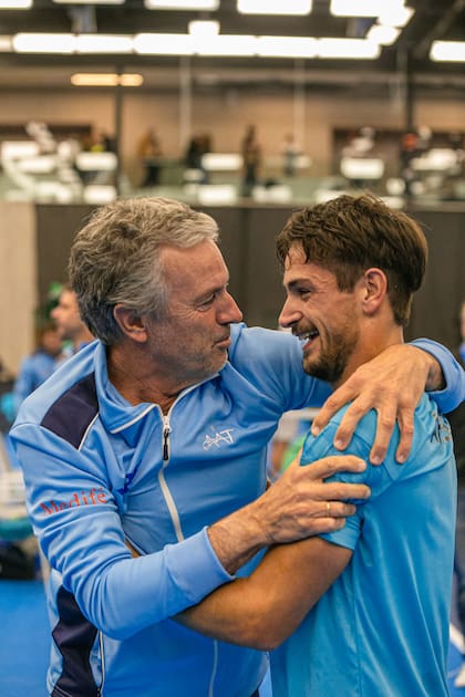 Debutantes y felices: el capitán Frana y Navone