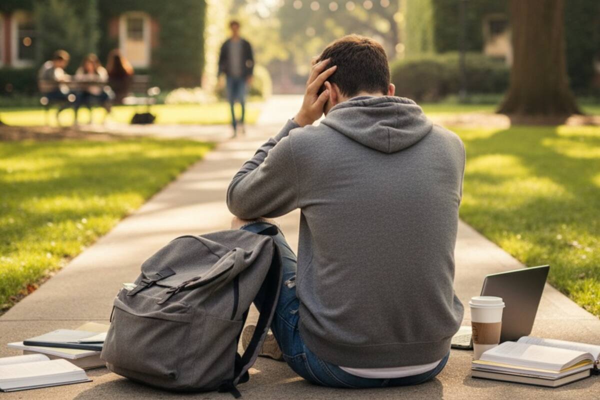 Decenas de miles de estudiantes universitarios sin estatus legal están perdiendo el acceso a la matrícula estatal, de acuerdo con AP (Foto: Google Gemini)