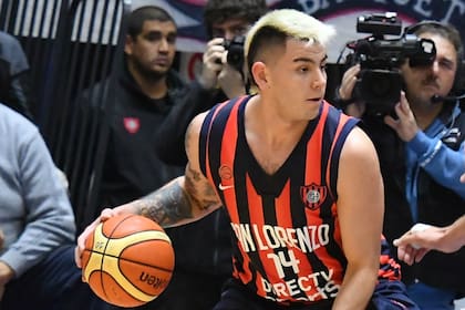 Gabriel Deck jugó en San Lorenzo por dos temporadas y además fue campeón de la Liga Nacional en dos ocasiones