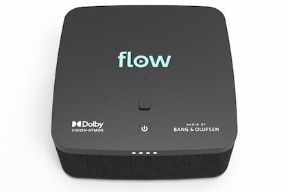 Deco Flow Surround, con Android TV, parlantes integrados por Bang & Olufsen y micrófonos para interactuar con el Asistente de Google (esa función se puede desactivar)