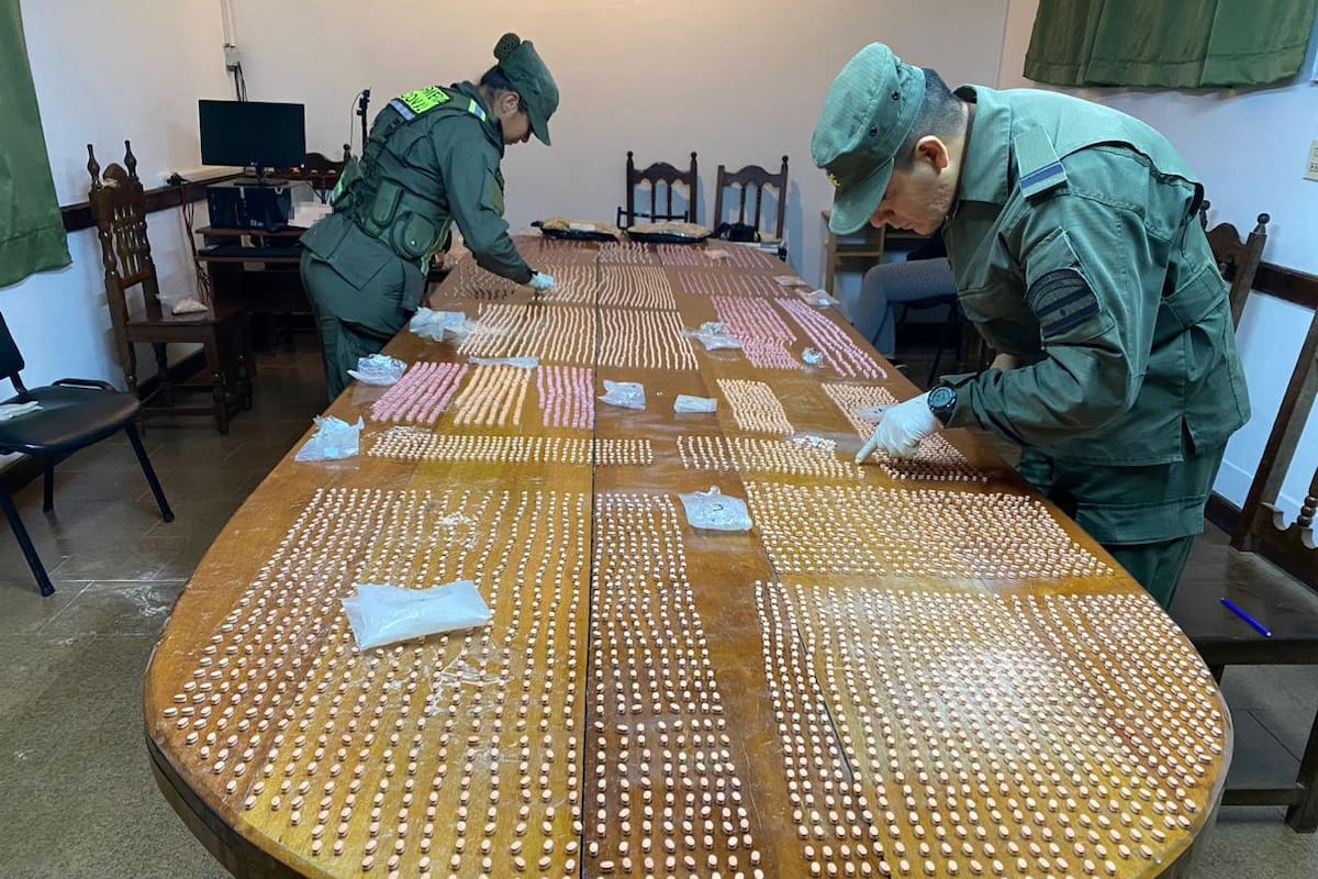 Decomisaron 20.655 pastillas de éxtasis