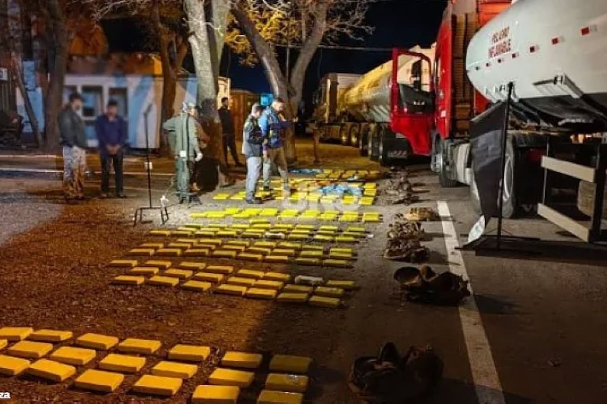 Decomisaron 388 kilos de cocaína en Santa Fe