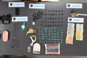 Decomisaron drogas, armas y municiones