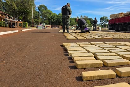 Decomiso de más de siete toneladas de marihuana en Misiones