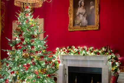 Decoración navideña de la Casa Blanca