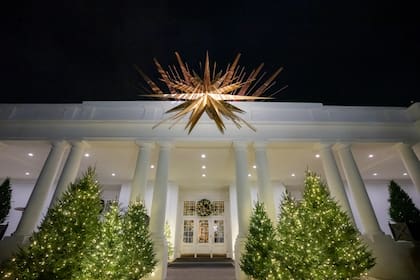 Decoración navideña de la Casa Blanca