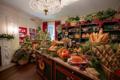 Este espacio recuerda cómo la comida es un elemento esencial en las cenas de fin de año